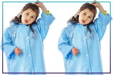 9PR: Kids raincoat blue