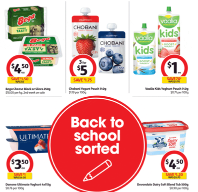 Once again Coles has a great variety of half-price specials.