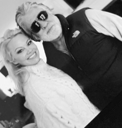 Pamela Anderson And Jon Peters 