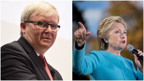 Kevin Rudd caught in Clinton email hack