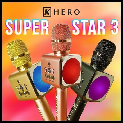 Portable karaoke microphone, $99.95﻿