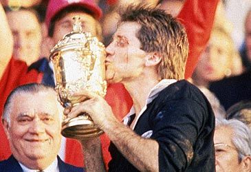 Which nation did the All Blacks defeat to win the inaugural Rugby World Cup in 1987?