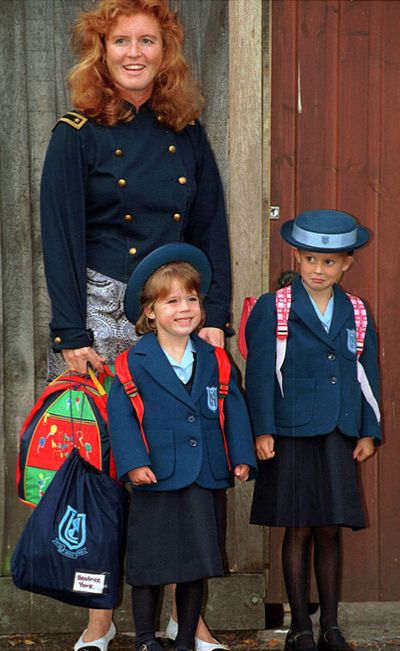 Princess Eugenie starts school, September 1994
