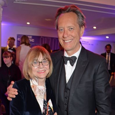 Richard E. Grant and  Joan Washington attend The Old Vic Bicentenary Ball to celebrate the theatre's 200th birthday at The Old Vic Theatre on May 13, 2018 in London, England.