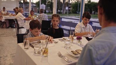 Families take their kids out to fancy restaurants in the Fine Dining challenge