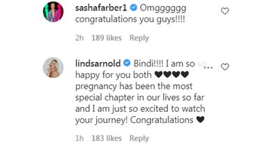 Sasha and Lindsay react to Bindi and Chandler baby news