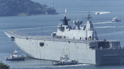 HMAS Canberra