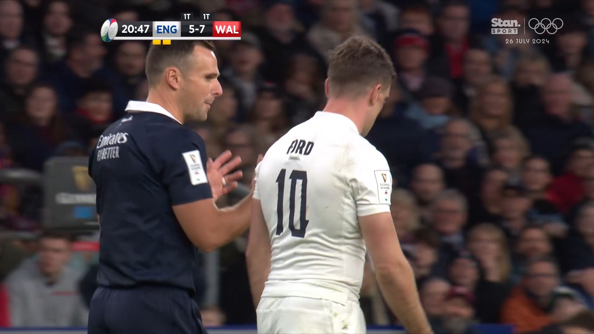 'Doesn't make sense': Rugby's rules questioned over innocuous step in Six Nations controversy