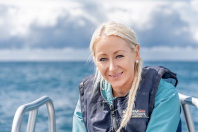 Amy Smoothey shark tackler