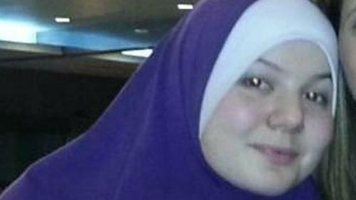 The family of Zehra Duman say she was brainwashed and they are working with authorities to bring her home. (Supplied)