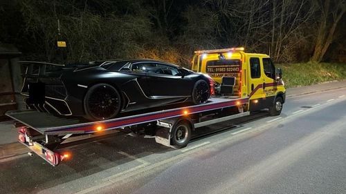 UK police seize luxury supercar after owner paid no tax