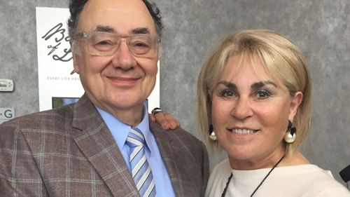 Barry and Honey Sherman pose for a photo in Toronto, Canada.