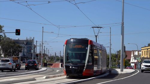 The new L3 Kingsford Line completes the 12-kilometre CBD and South East Light Rail.