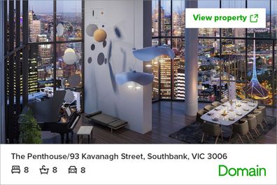 Real estate property Domain penthouse house luxury apartment off the plan Melbourne