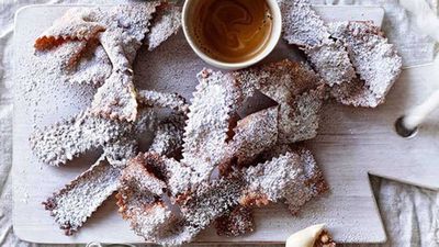 Click through for our&nbsp;<a href="http://kitchen.nine.com.au/2016/05/16/10/33/fried-pastries-with-espresso-mascarpone" target="_top">Fried pastries with espresso mascarpone</a>