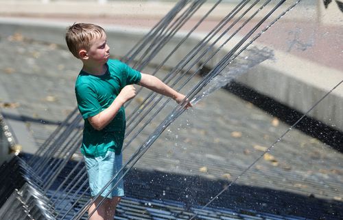 The heat won't last long it'll dissipate late Friday early Saturday.