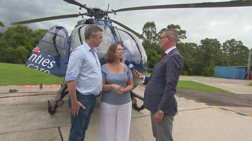 Sydney teenager meets Careflight medical team a year after serious boating accident.