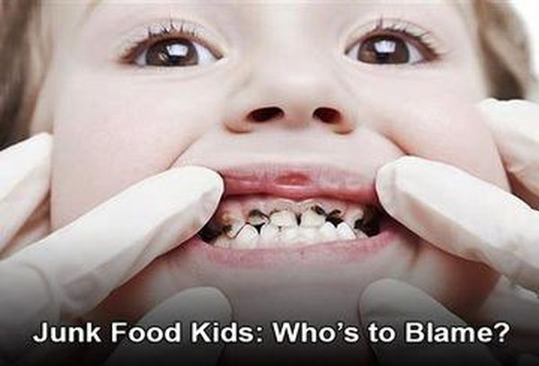 Junk Food Kids: Who's to Blame?