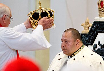 When did the coronation of Tupou VI of Tonga take place?