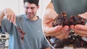 Christian Petracca's quick and easy air fryer brownies