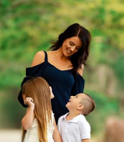 Natalie NBCF with children