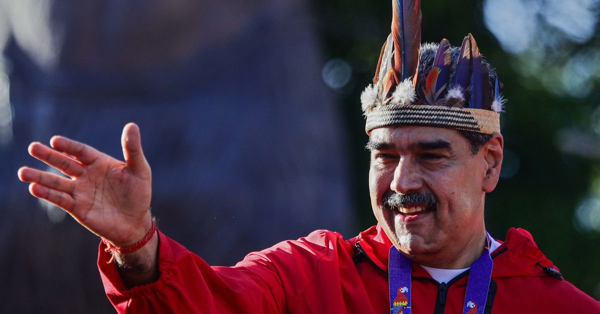 Venezuela's president says the US is fabricating a war