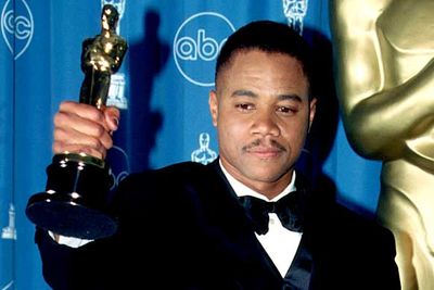 <B>The Oscar:</B> Best Supporting Actor for <I>Jerry Maguire</I>, at the 69th Academy Awards (1997).<br/><br/><B>The speech:</B> Cuba delivered a speech brimming with joy and pure excitement, sending his love to pretty much everybody. When the orchestra tried to cut him off he just kept on going, with the music only adding to the power of the moment.<br/><br/><B>Best bit:</B> "I love you, I love you all! Yes! Woo! Everybody!"