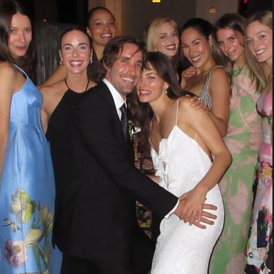 Phoebe Tonkin wedding Bernard Lagrange