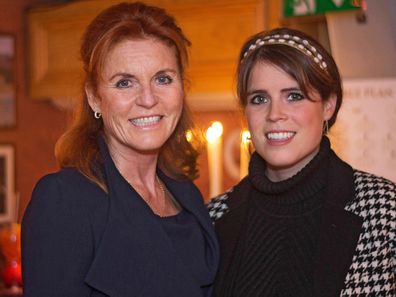 Sarah Ferguson and Princess Eugenie in 2017