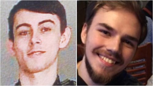 Bryer Schmegelsky (L) and Kam McLeod (R) were reported missing after their camper van was found burnt out and their families lost contact with them.