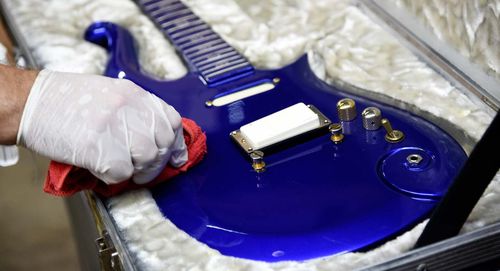 Prince's custom guitar sells for $825,000