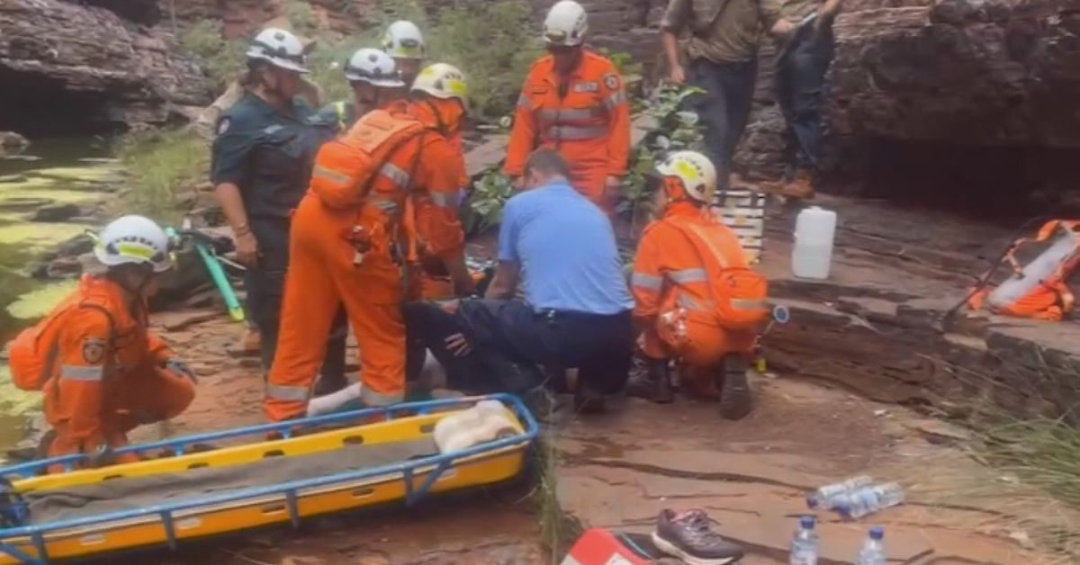 Incredible rescue of WA mother bitten by brown snake at Karijini National Park – 9News