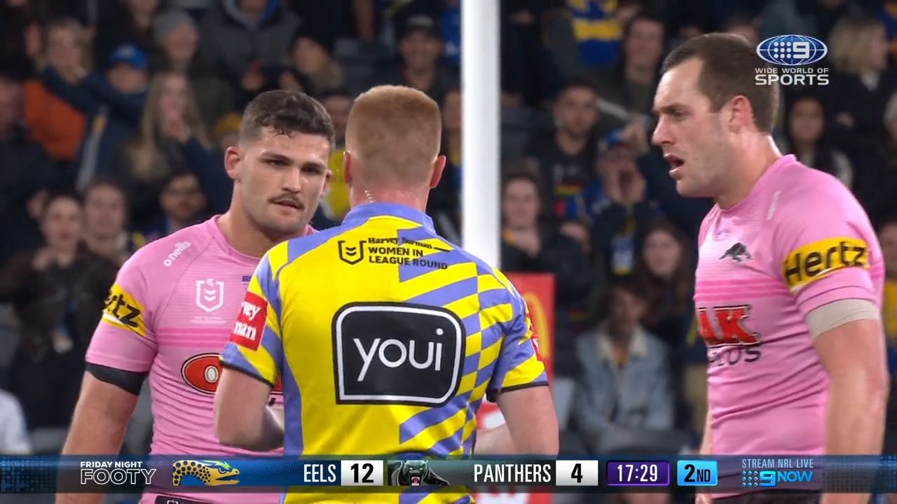 Nathan Cleary charged, faces five-week ban for dangerous throw in loss to Eels