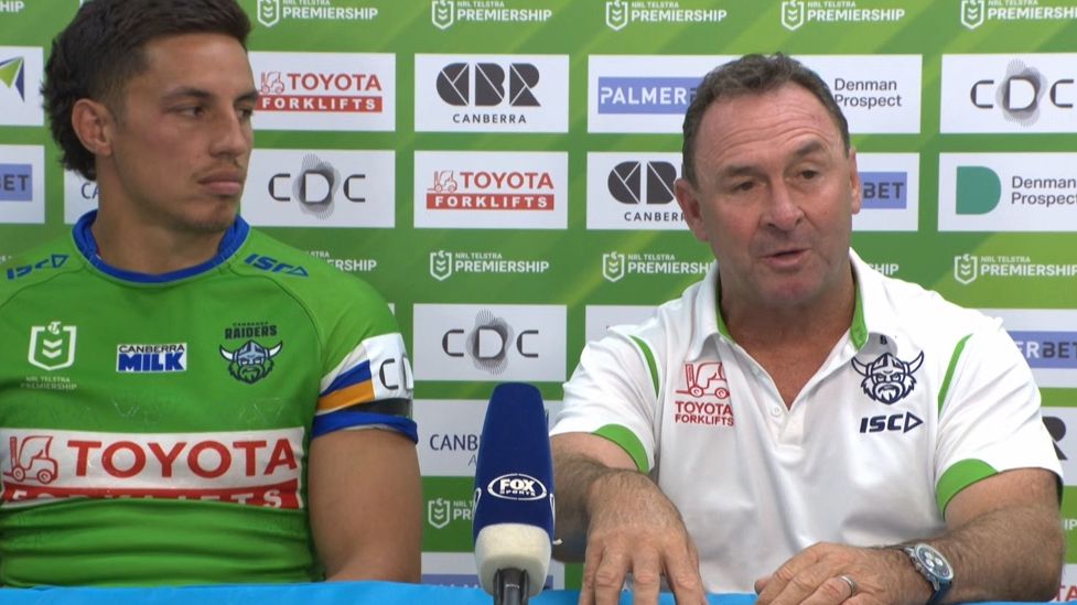 Noticias de la NRL 2024 | Conferencia de prensa de Ricky Stuart; Olor en el Estadio GIO; Nuevo estadio en Canberra; Canberra Raiders vs Wests Tigers