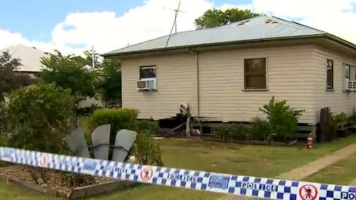A Queensland man who was killed when a car ploughed into the front yard of his house on Christmas night, has been named as Russell Klein, 55.