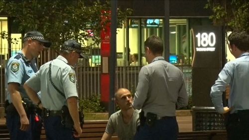 The woman was taken to hospital after she was hit by a car in Haymarket. (9NEWS)