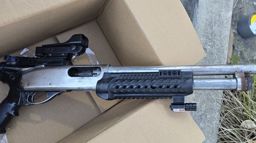 Police allege the car was set to be used to commit a violent crime.