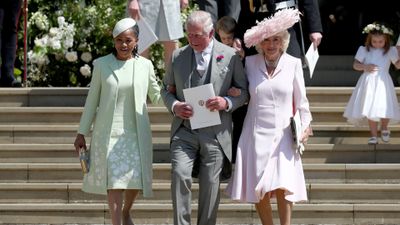 Prince Charles at the Royal Wedding, 2018.