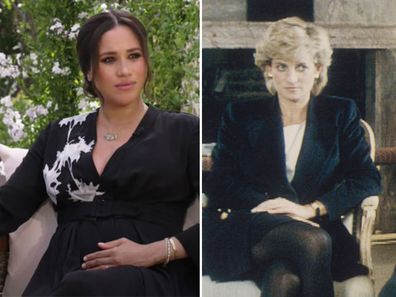 Meghan Markle and Princess Diana compared for 'enigmatic smiles' in bombshell interview