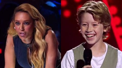 Voice Kids' Mel B gets 'really honest' with moonwalking 12-year-old Ky