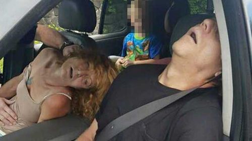 US boy in car with overdosed grandmother gets a new home