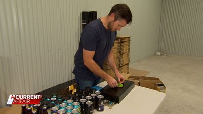 The Beer Drop is a small, family owned and operated business run out of a garage.