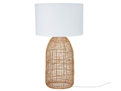 Contemporary Minimalist Rattan Floor Lamp Kmart With Elegant