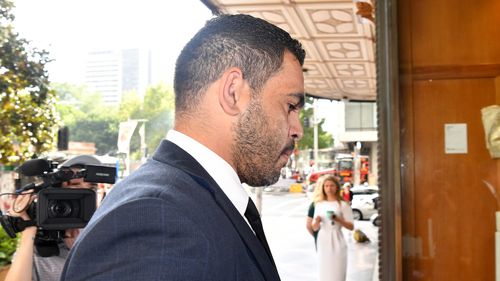 Inglis blew over the legal limit on his way back to Sydney after attending the Koori Knockout in Dubbo.