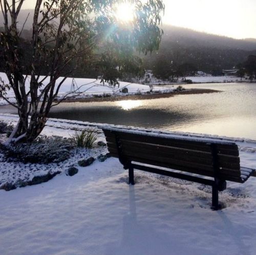 Snowfall at the Snowy Mountains. (9NEWS)