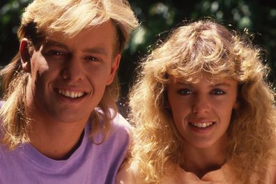 Kylie Minogue and Jason Donovan