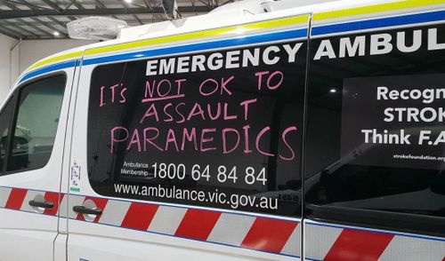 The government has signed off on new laws designed to ensure people who assault emergency services are sent to jail. Picture: Twitter / ALS Paramedic