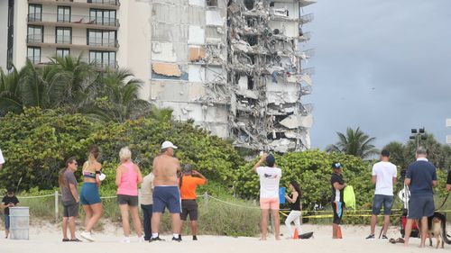 A Miami apartment building has collapsed, with dozens missing.