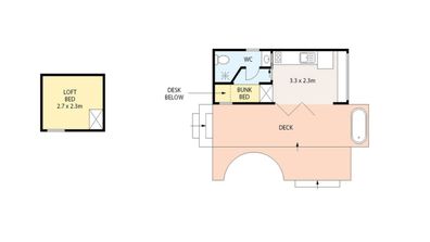 Dungog NSW tiny home house property floorplan 