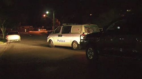 Lee Matthew Hillier was taken into custody after heavily armed police stormed the Carseldine property where he was holed up. Picture: 9NEWS